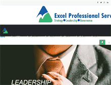 Tablet Screenshot of excelpros.net